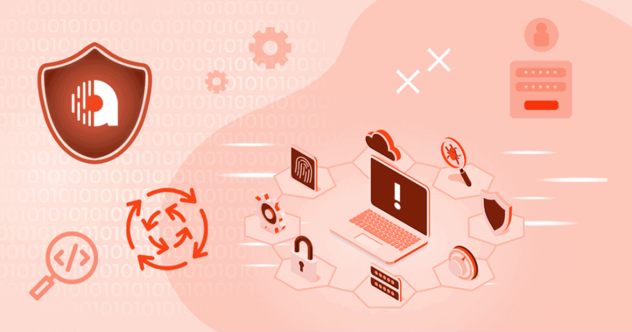 Illustration showing OS command injection vulnerability in a Python web application and how to prevent it